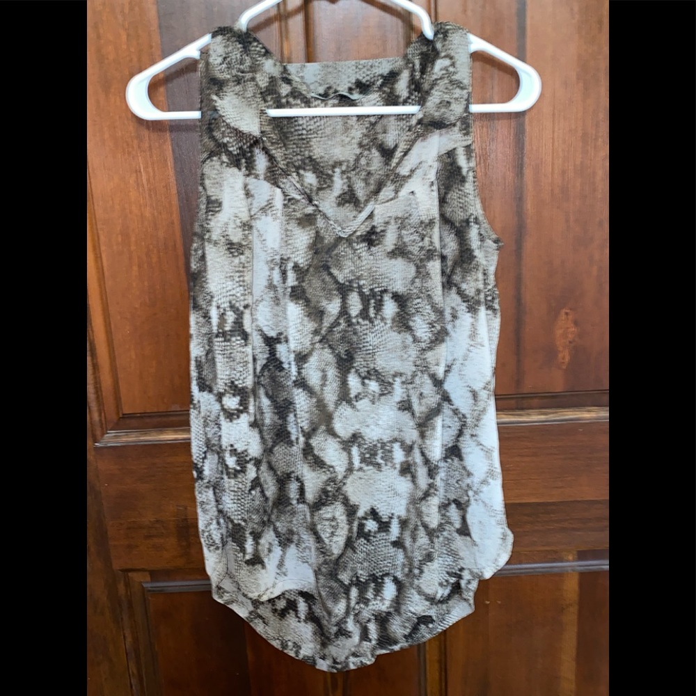 Snakeskin pattern Top